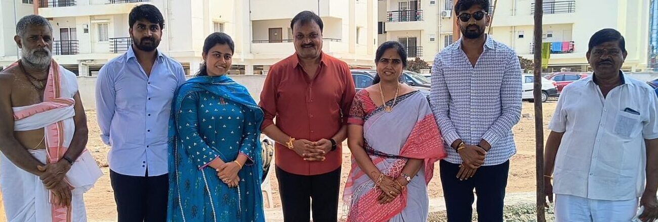 Temple Bhumi Pujan at MPR Urban City